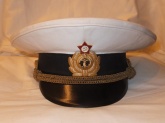 Фуражка офицеров ВМФ СССР парадная